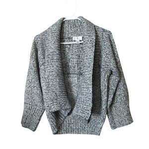 Ann Taylor LOFT Size XS Shawl Collar Open Front Cardigan Sweater 3/4 Sleeve